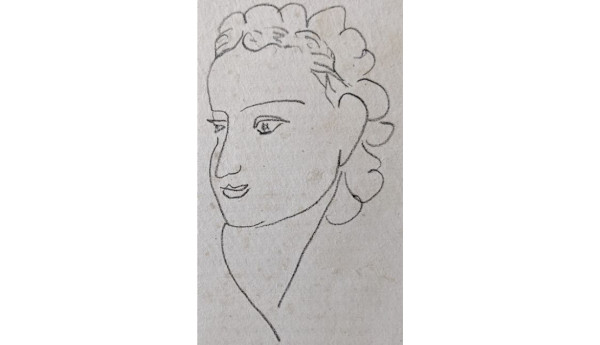 Girl's Head / Woman's Head (after Henri Matisse) by Henri Matisse, Image 1.