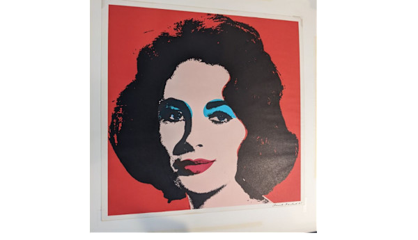 Liz by Andy Warhol