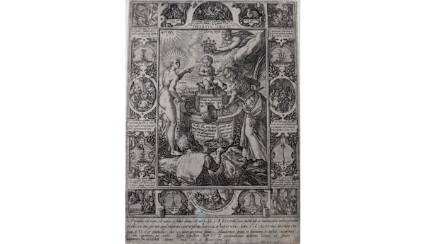 Infantia Christ (from The Life of Christ circa 1578) by Hendrik Goltzius, Image 1.