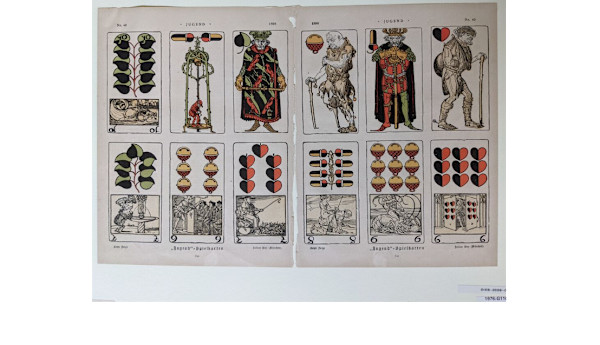 Jugend Spielkarten by Julius Dies, Image 1.