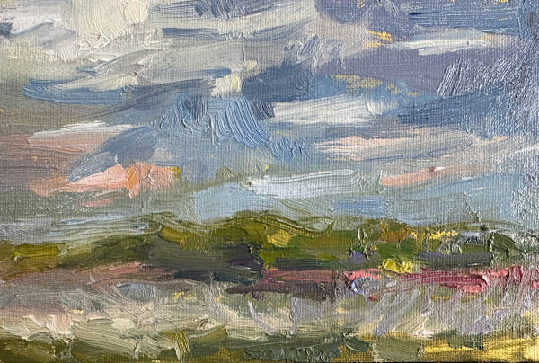 Dusk in the Marsh by Sara Rae