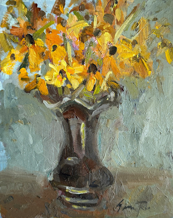 Reflections of Summer |2025| oil on linen panel by Sara Rae