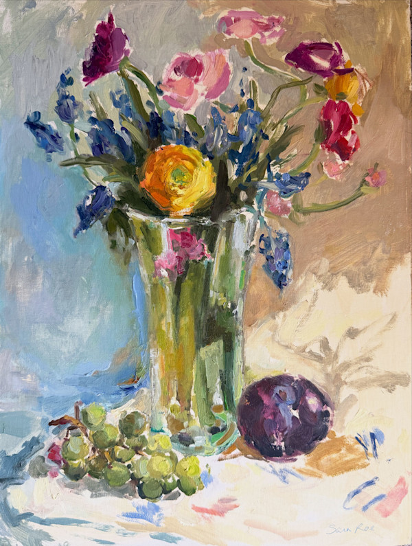 The One With the Spring Flowers and Fruit by Sara Rae, Image 1.