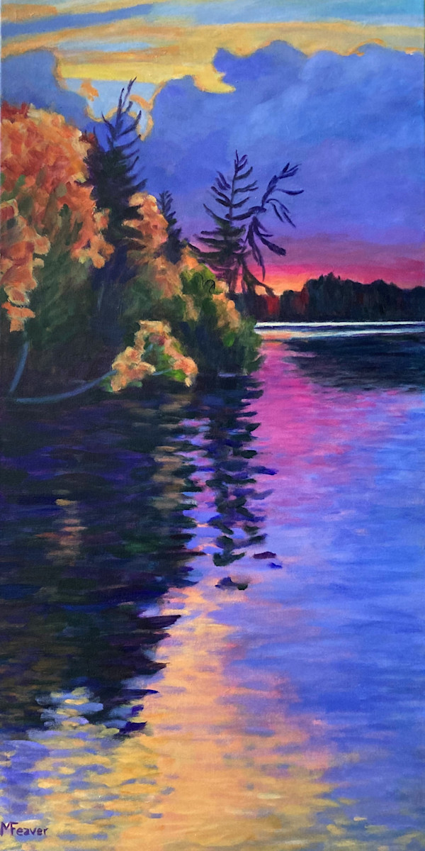 Ombres étirées/ Long Shadows by Marianne Feaver