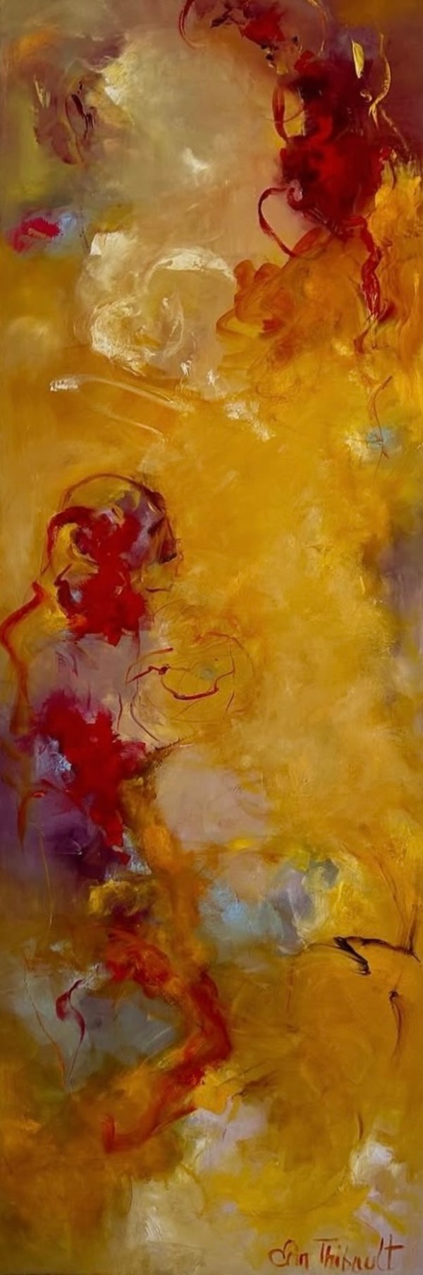Automne rouge II / Autumn in red II by Erin Thibault