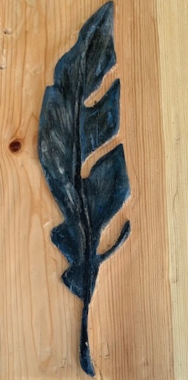 Plume de corbeau/ Crow Feather by Olga Grigoriev