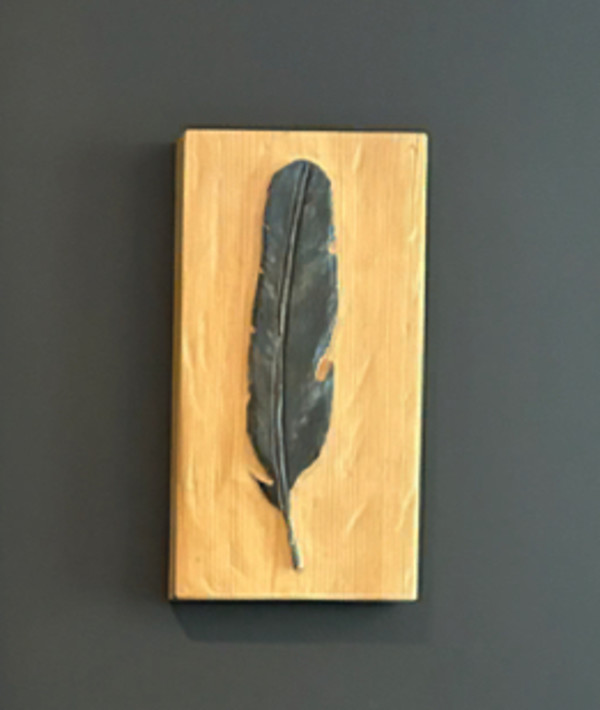 Plume grise/ Grey Feather by Olga Grigoriev