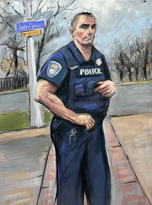 Officer Laurez by Patrice McPeak