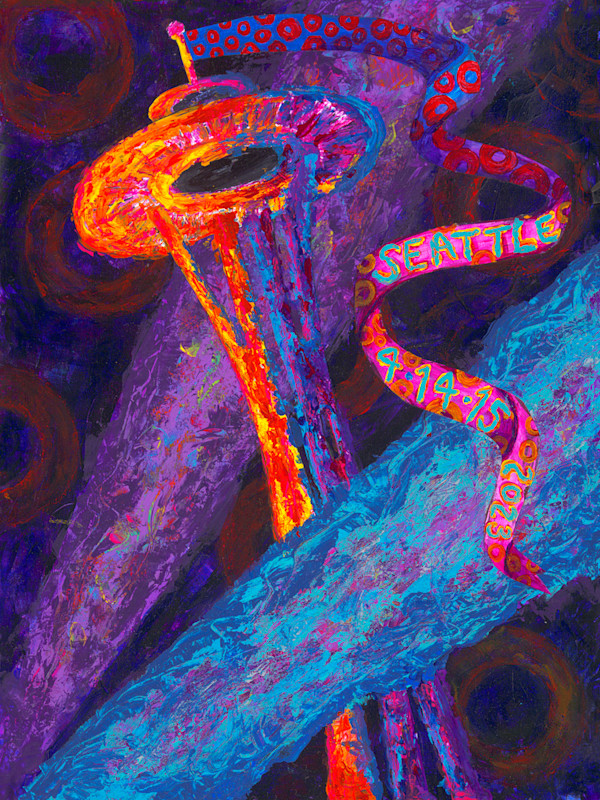 PH Seattle '23 Show Poster by Rachel Wilsey