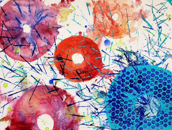 Psychedelic Donuts 03 (Harry Hood, 11/22/97, Hampton, VA) by Rachel Wilsey