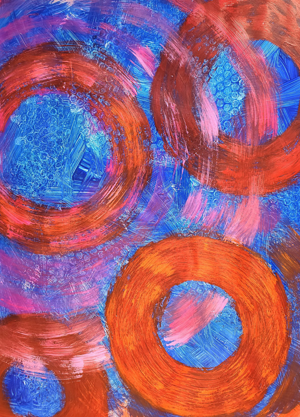 Psychedelic Donuts 05 (Chalk Dust Torture, 10/21/14, Santa Barbara, CA) by Rachel Wilsey