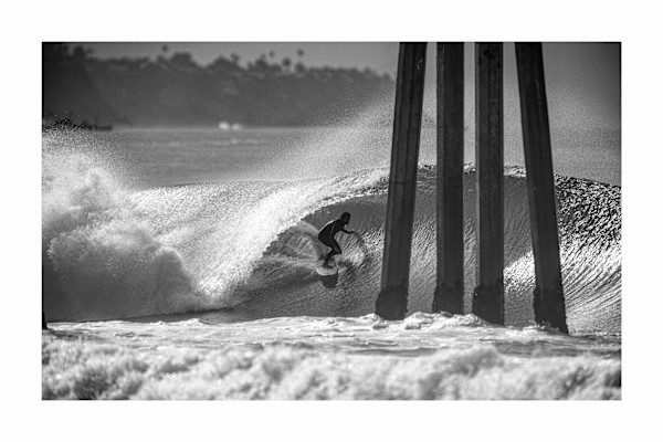 Hermosa Pier Barrel by Ken Pagliaro