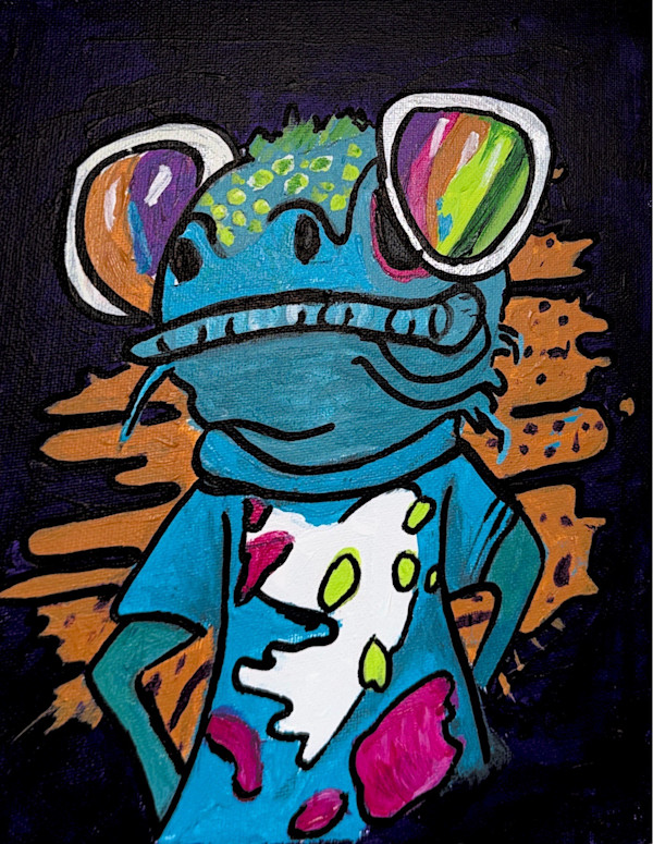Funky Lizard by AJ, Image 1.