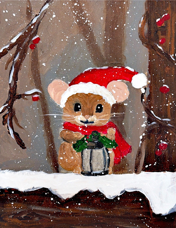 Christmas Mouse by AJ, Image 1.