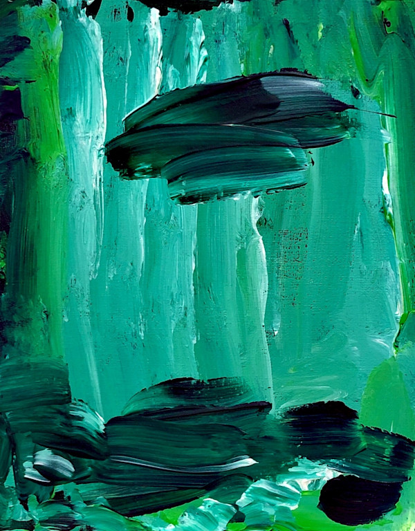 Abstract In Green by Tristan