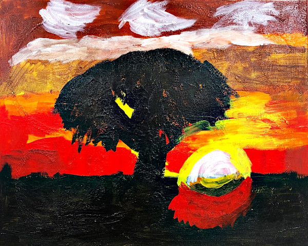 African Sunset by Christopher