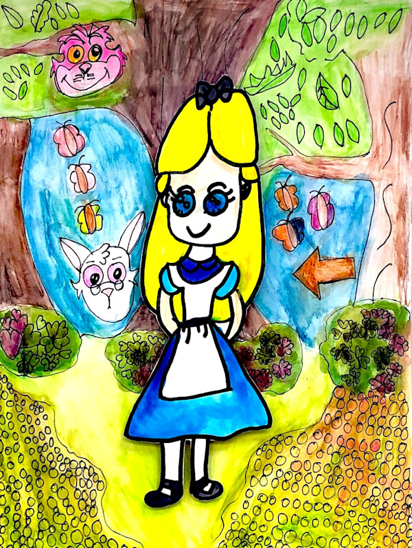 Alice In Wonderland by Tiffany