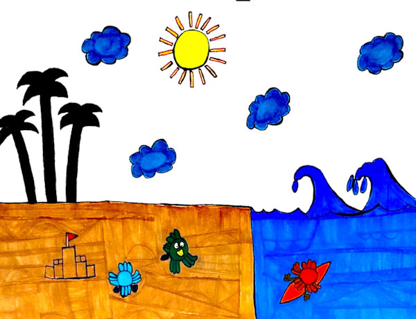 Beach by Gabe