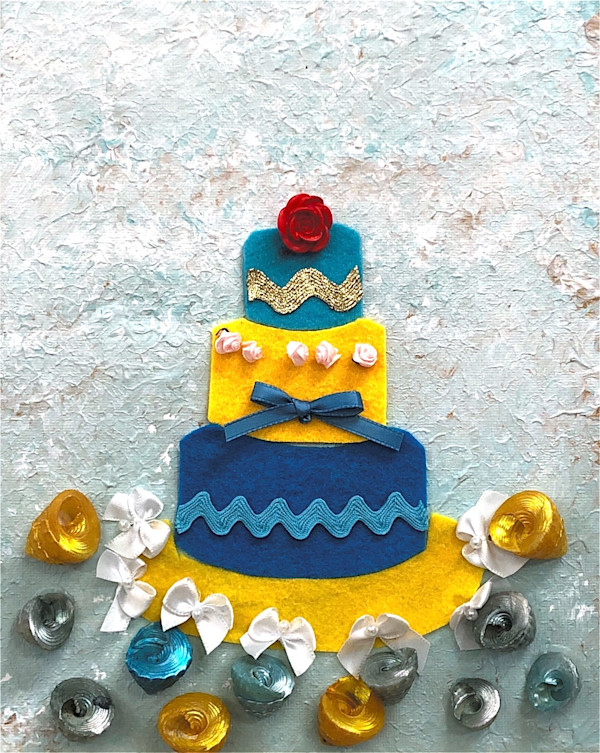 Beauty & The Beast Cake by Hannah