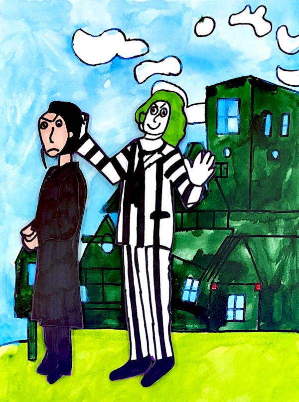 Beetlejuice & Lydia by Will