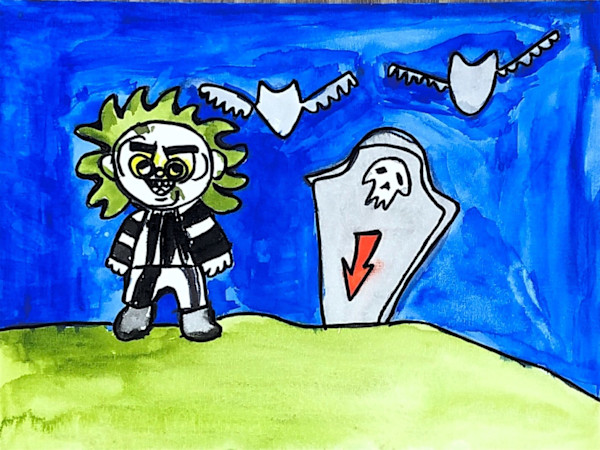 Beetlejuice Graveyard by Cole