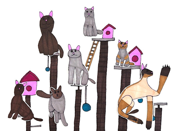Cats by Gabe, Image 1.