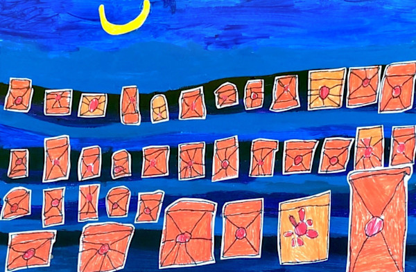 Lanterns In T he Night by Claire