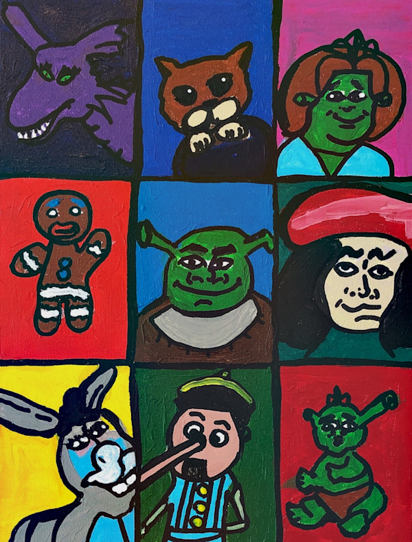 Shrek, The Cast by Cole, Image 2.