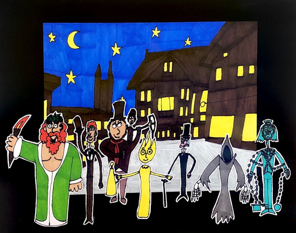 A Christmas Carol Cast by Gabe