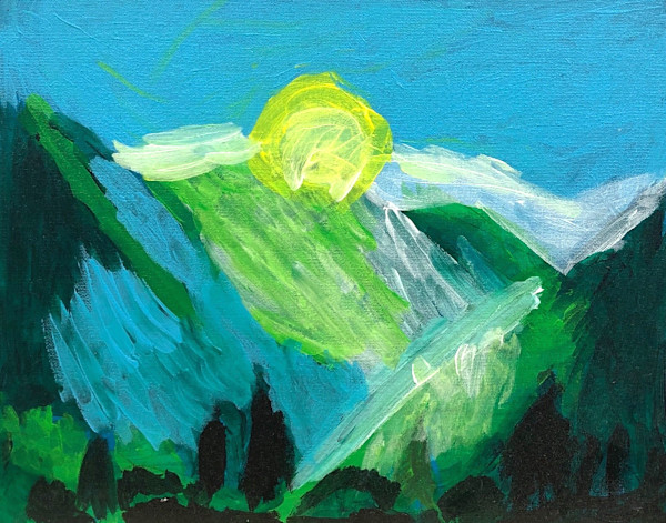 Green Mountains by Christopher