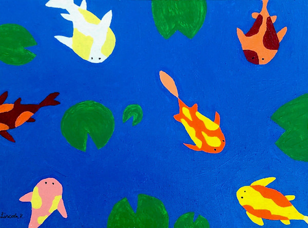 Koi Pond by Lincoln