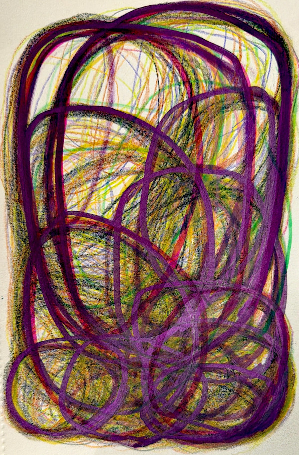 Purple Circle Art by Spencer, Image 1.