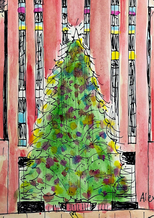 Rockefeller Christmas Tree by Alex