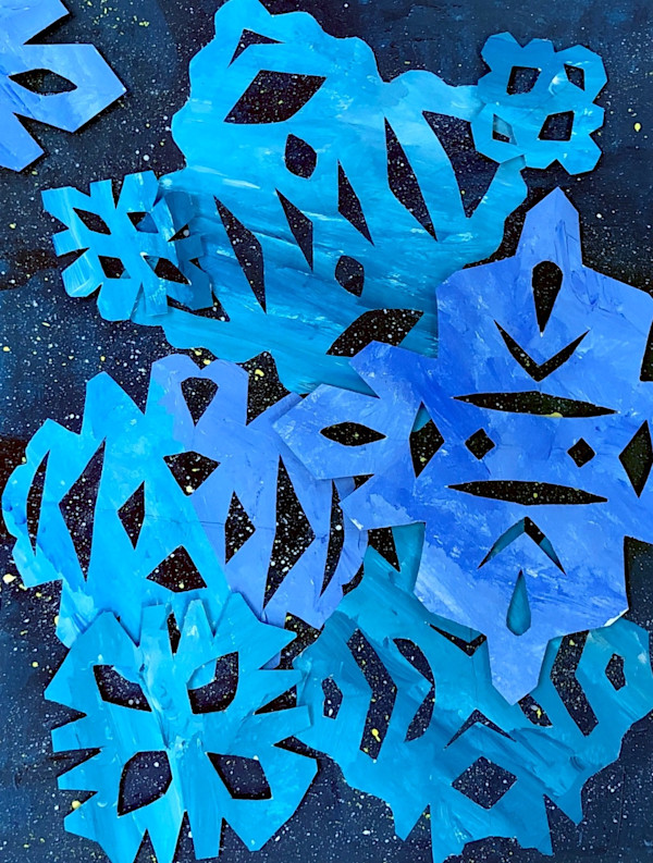 Snowflake Collage by Garrett