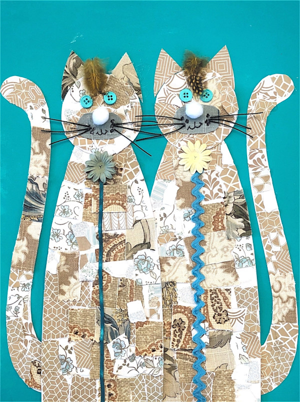 A Pair Of Cats by Tiffany, Image 1.