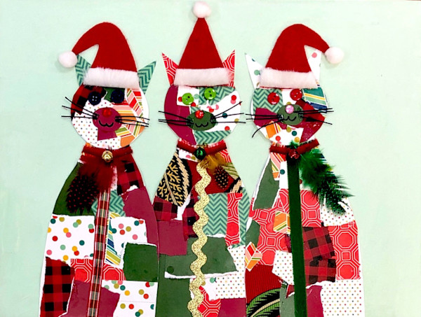 Christmas Cats by Tiffany
