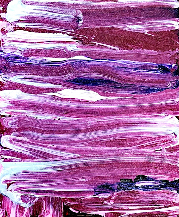 Purple Abstract by Tristan