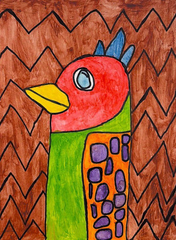 Green Bird by WyattB, Image 1.
