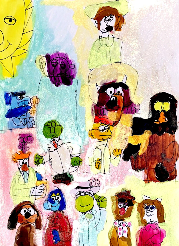 Springtime Muppets by Xander