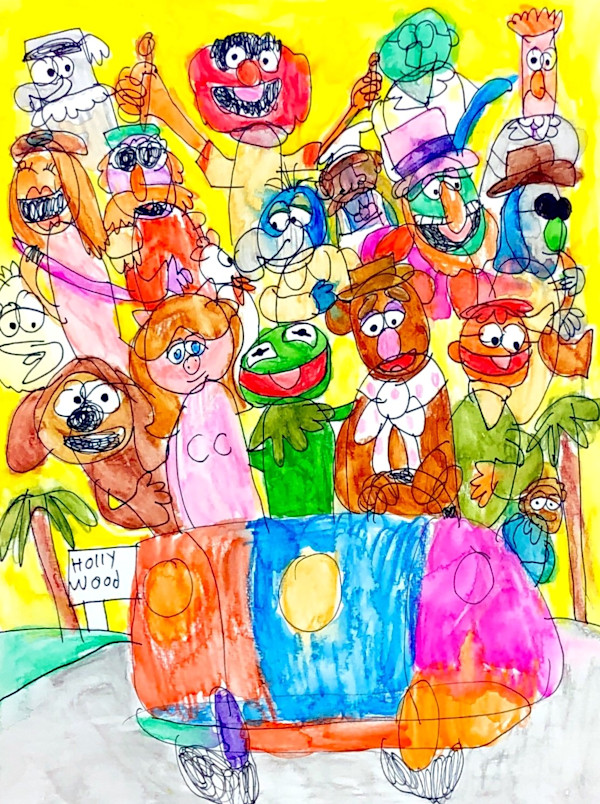 Muppets In Hollywood by Xander