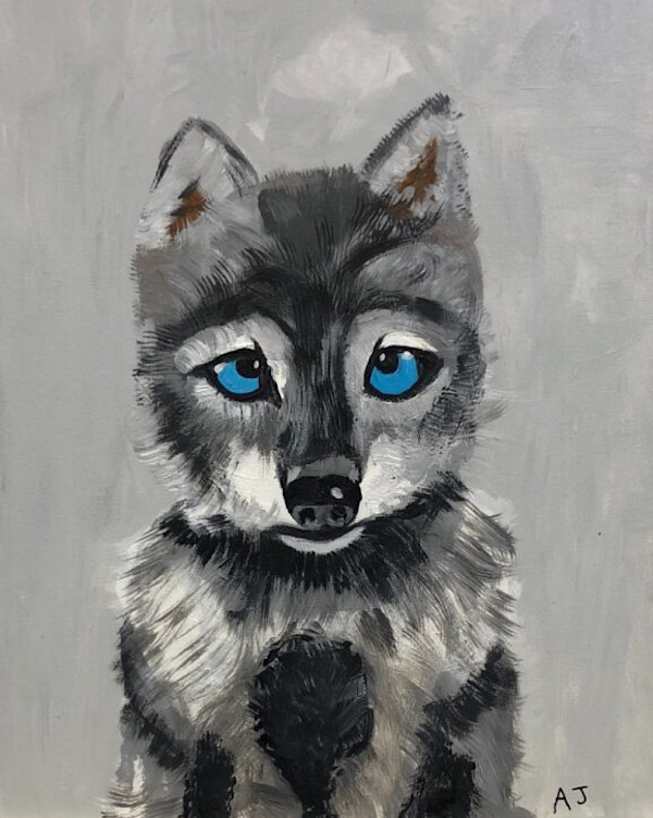 Wolf Pup by AJ