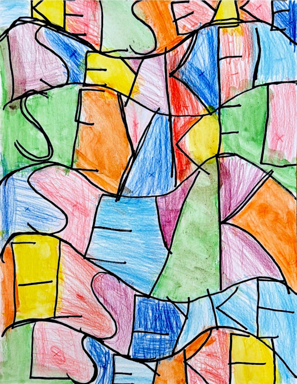 Name Stained Glass by Kelsey, Image 1.