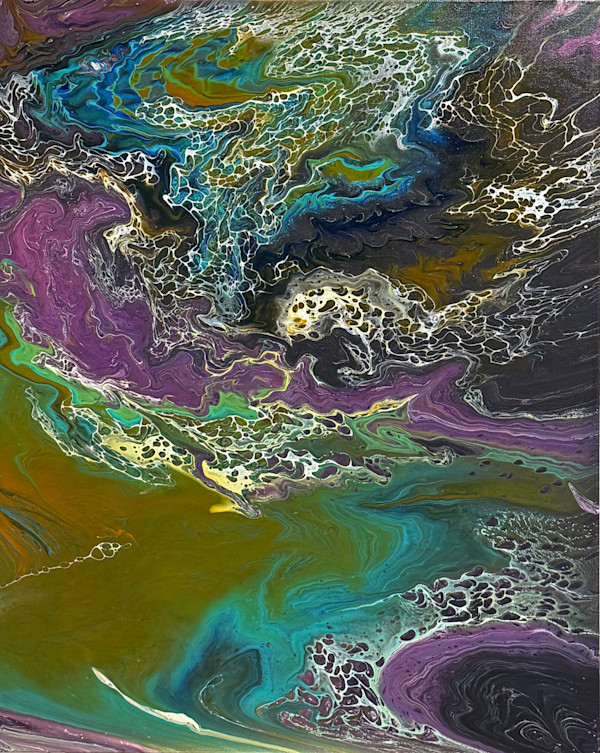 Violet Inlet by Jeanine D Rozier