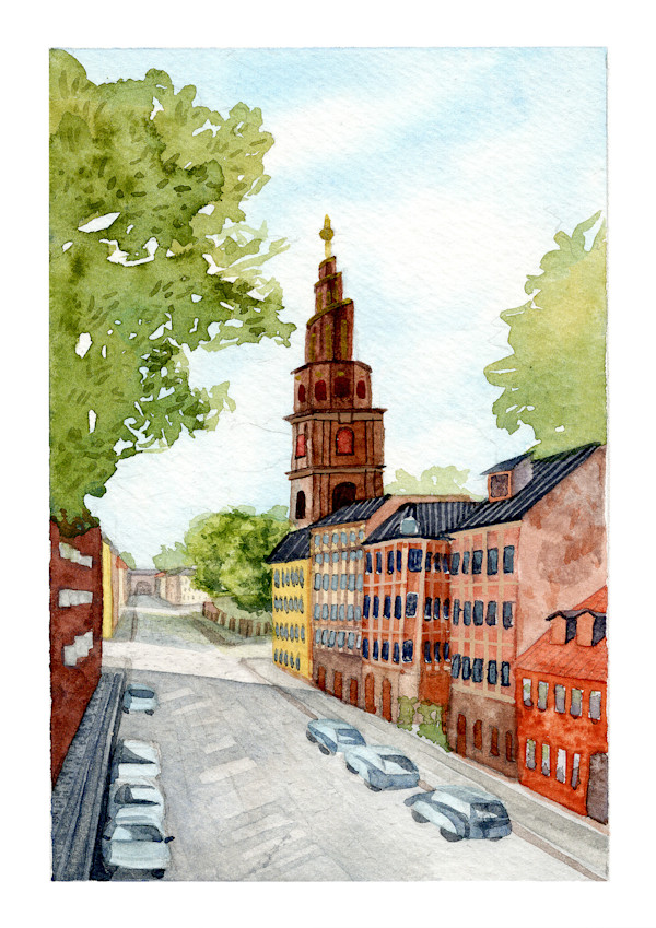 Christianshavn on Prinsessegade by Ariel Rodriguez