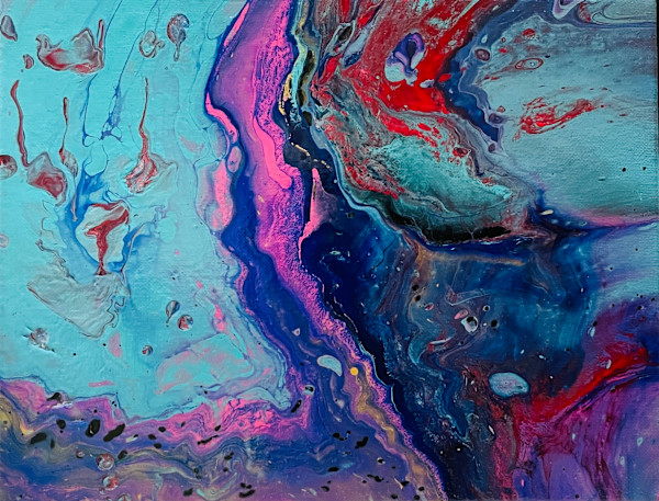 Blue Vein Symphony by Audrey L  Alleyne