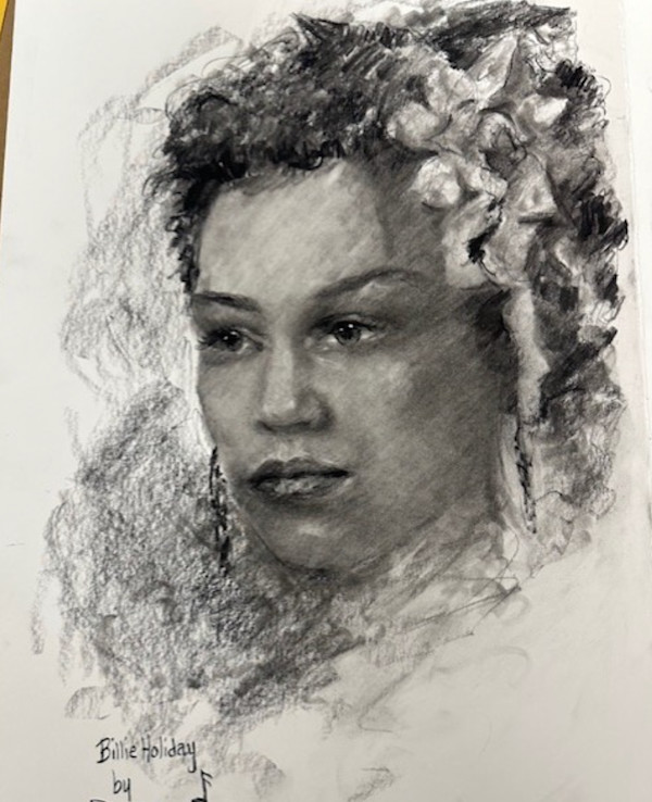 Billie Holiday by Jess Dubois