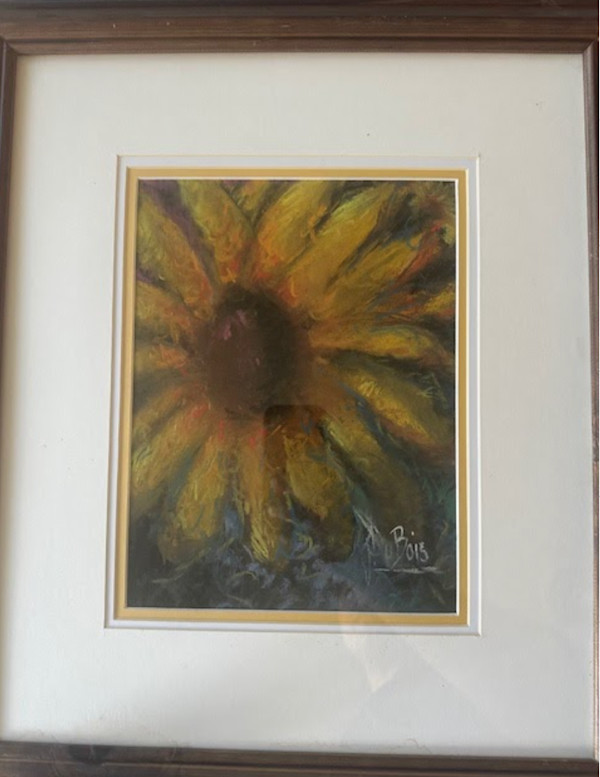 Single Sunflower by Jess Dubois