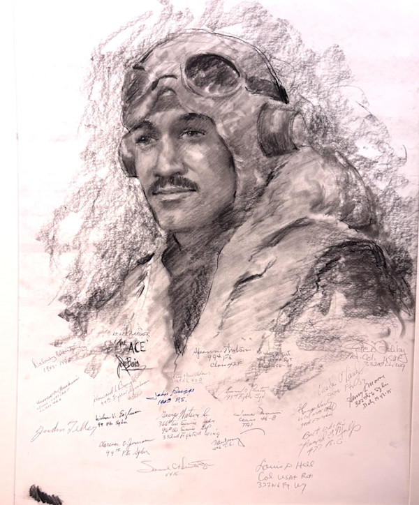 Tuskegee Airmen "Lee Archer" by Jess Dubois