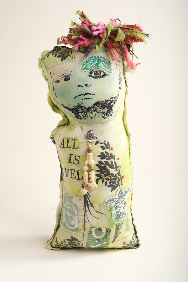 All Is Well - Cloth Doll by Tracy Stilwell