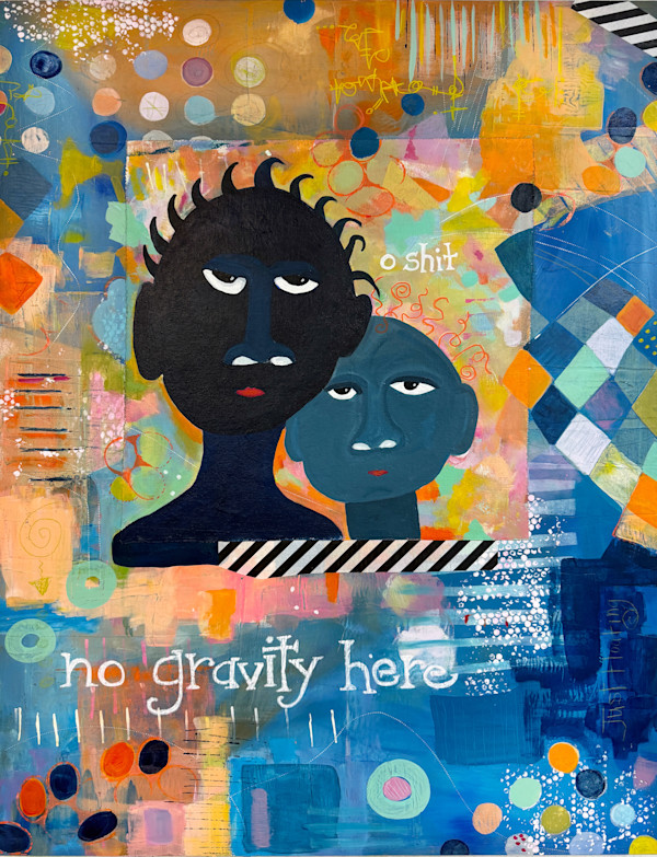 #1 - Angry Angel - no gravity here by Tracy Stilwell